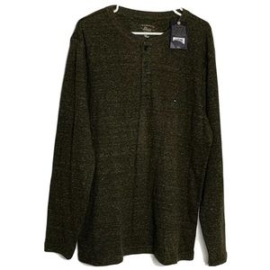 NWT G. H. Bass Co. Mens XL Thermal Green